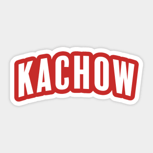 Kachow v2 Sticker